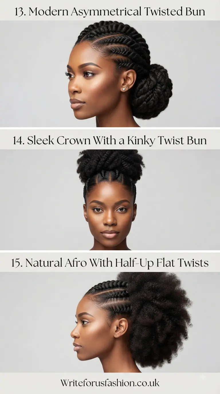 20 Stunning Natural Hair Updos With Twists for Every Occasion 6 Stunning Natural Hair Updos With Twists for Every Occasion part 5