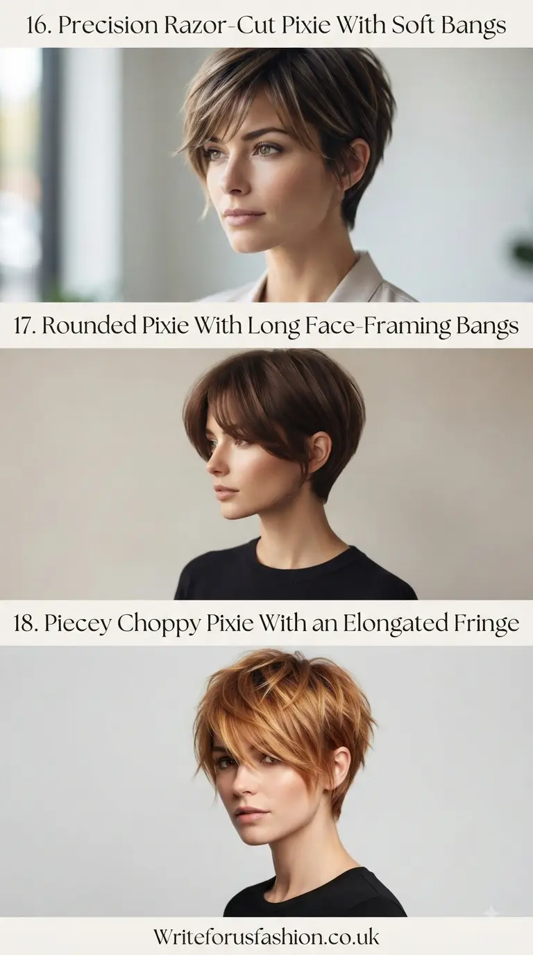 20 Professional Office Pixie Haircuts with Long Bangs 7 Stylish Office Pixie With Long Bangs to Try Right Now lastpart