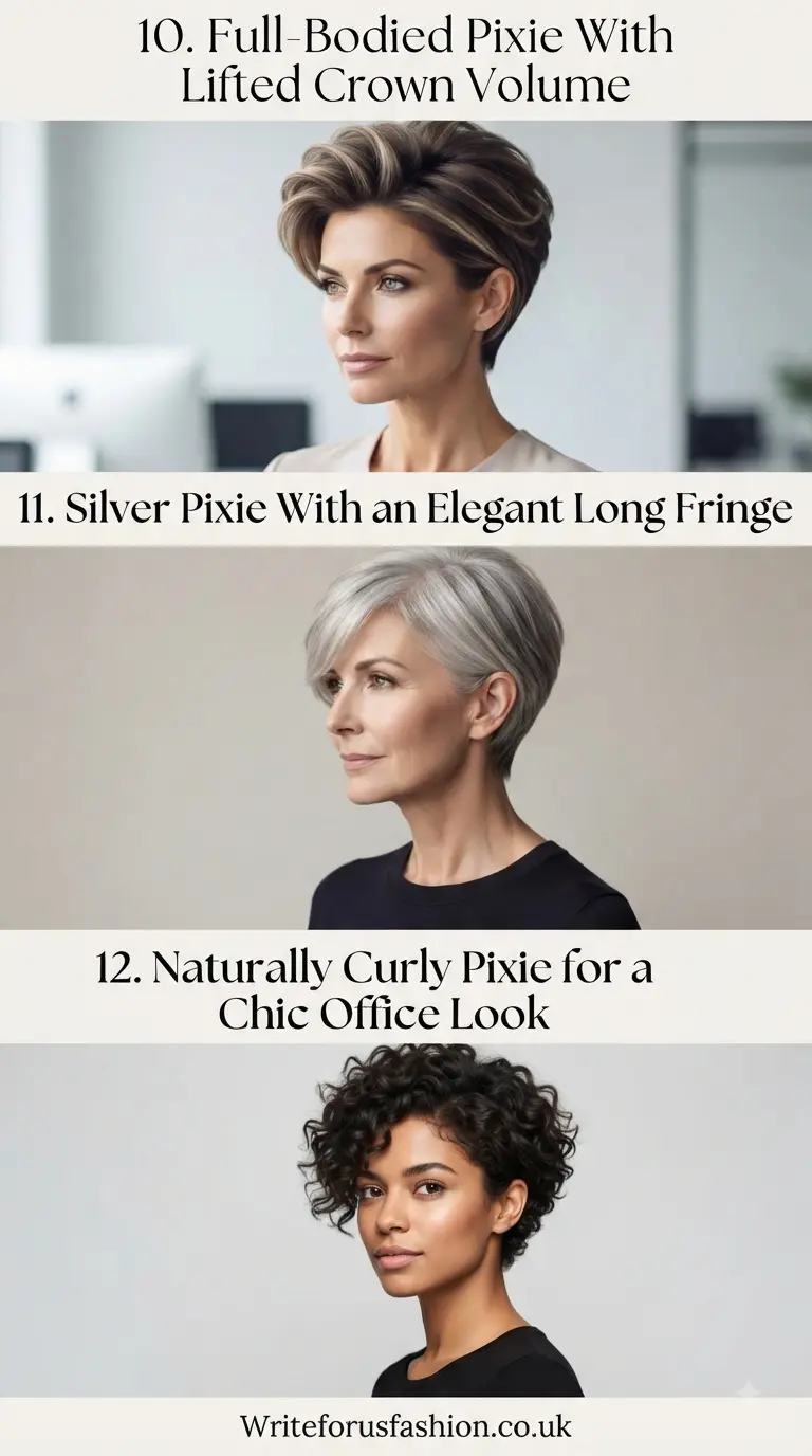 20 Professional Office Pixie Haircuts with Long Bangs 5 Stylish Office Pixie With Long Bangs to Try Right Now part4
