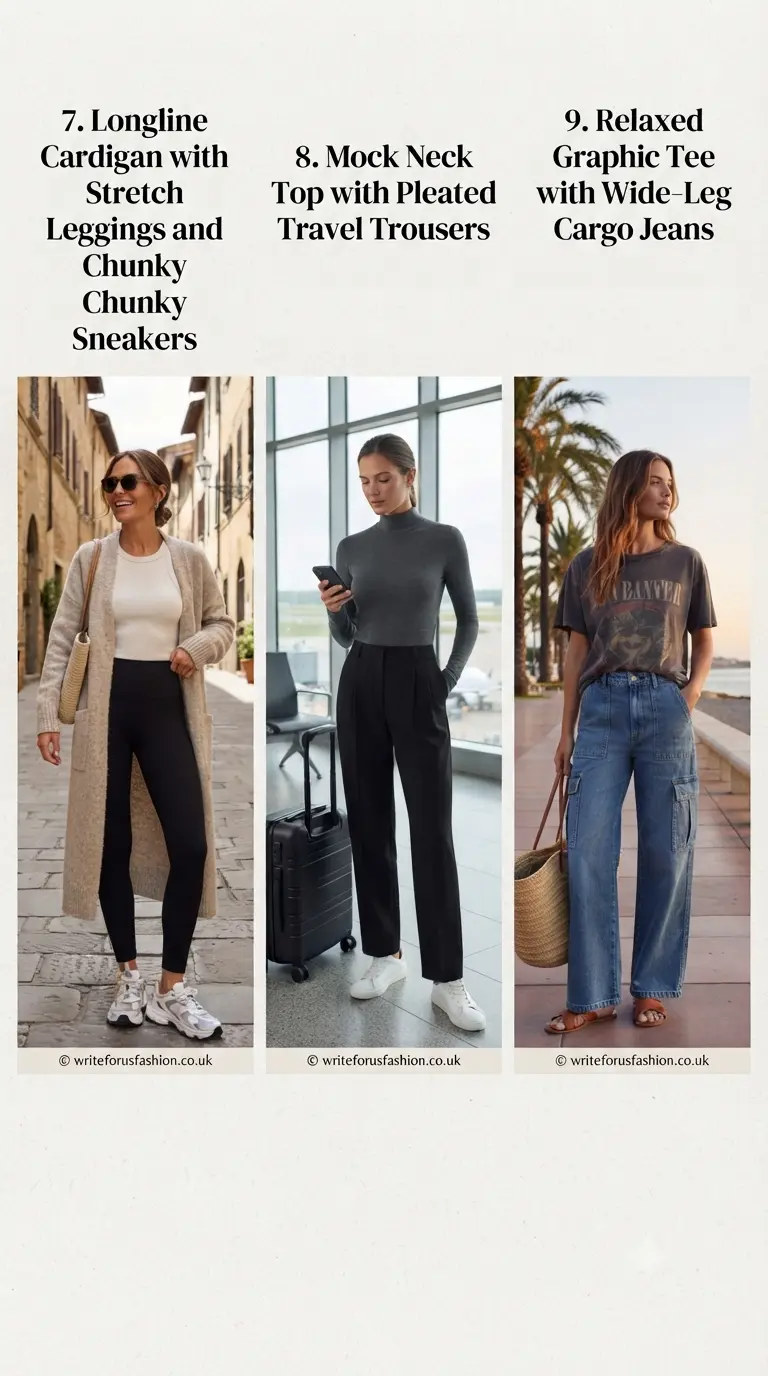 35 Cute Travel Outfit Ideas for Women: Stylish & Airport Ready 4 Travel Outfit Ideas for Women part 3