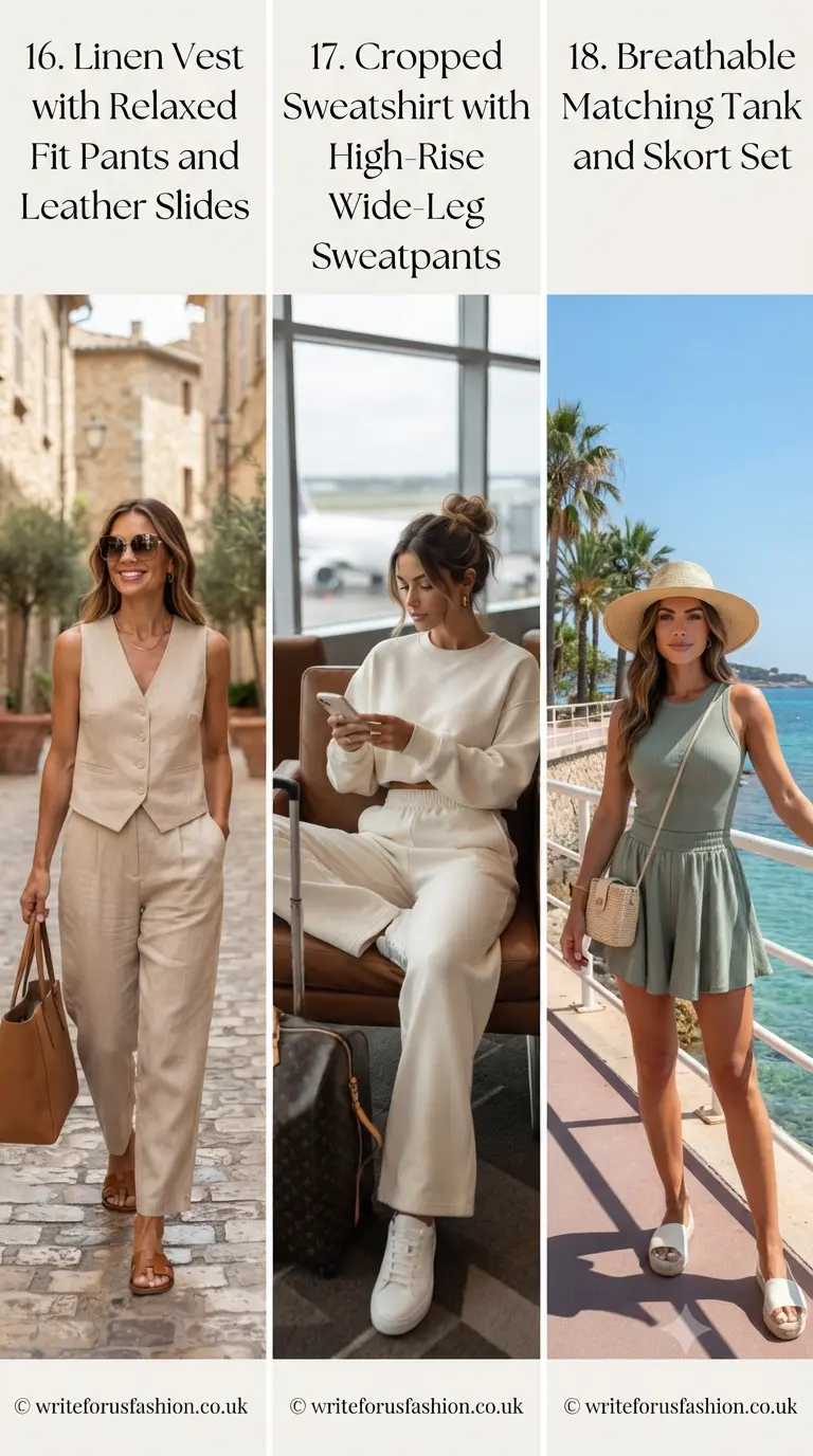 35 Cute Travel Outfit Ideas for Women: Stylish & Airport Ready 7 Travel Outfit Ideas for Women part 6