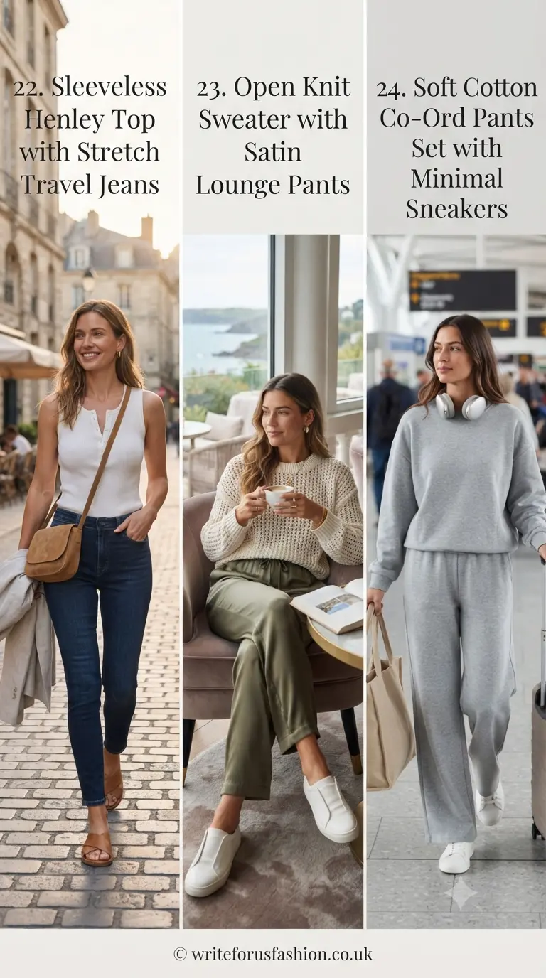 35 Cute Travel Outfit Ideas for Women: Stylish & Airport Ready 9 Travel Outfit Ideas for Women part 8
