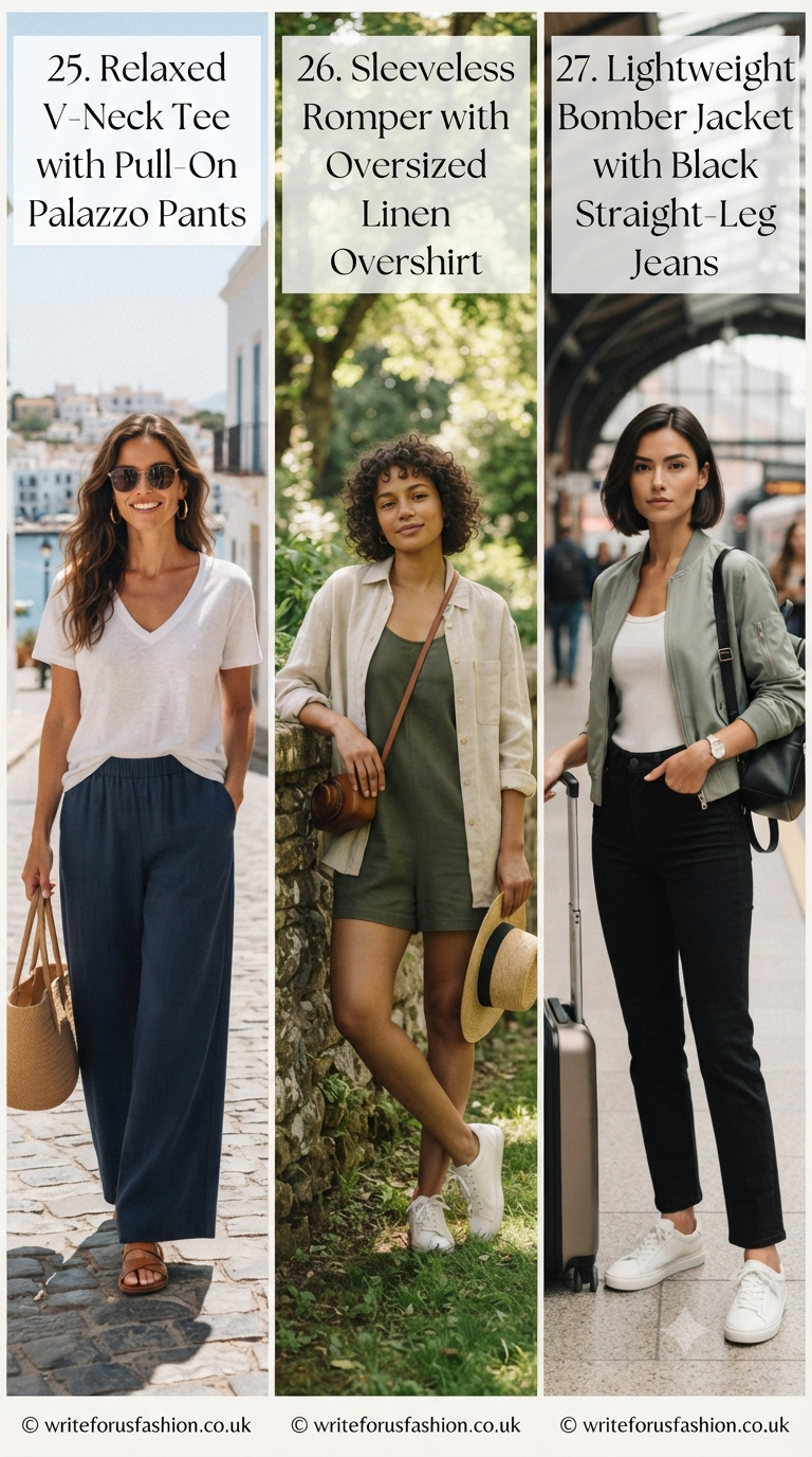 35 Cute Travel Outfit Ideas for Women: Stylish & Airport Ready 10 Travel Outfit Ideas for Women part 9