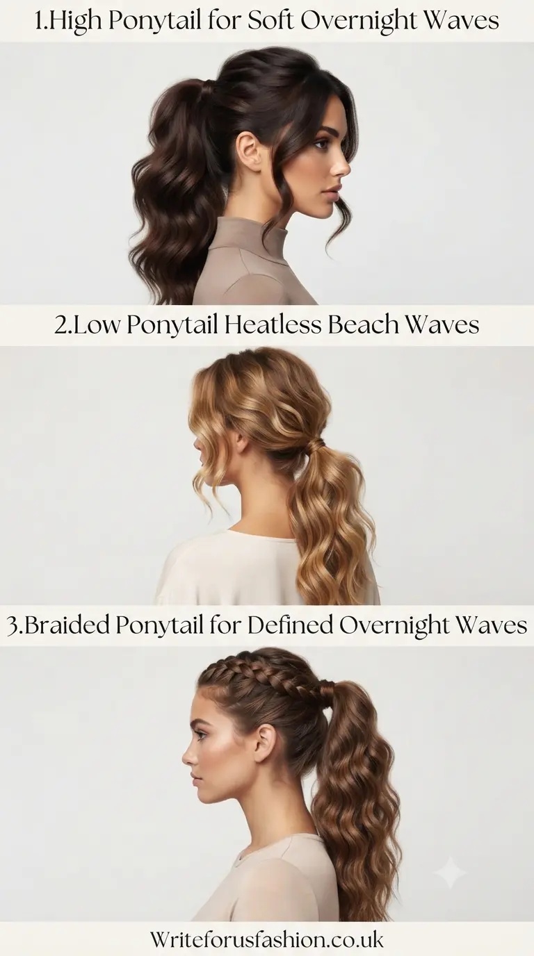20 Unique Overnight Ponytail Waves Ideas 2 Unique Overnight Ponytail Waves Ideas part1