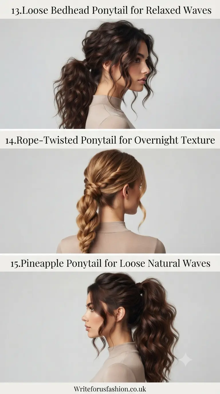 20 Unique Overnight Ponytail Waves Ideas 6 Unique Overnight Ponytail Waves Ideas part5