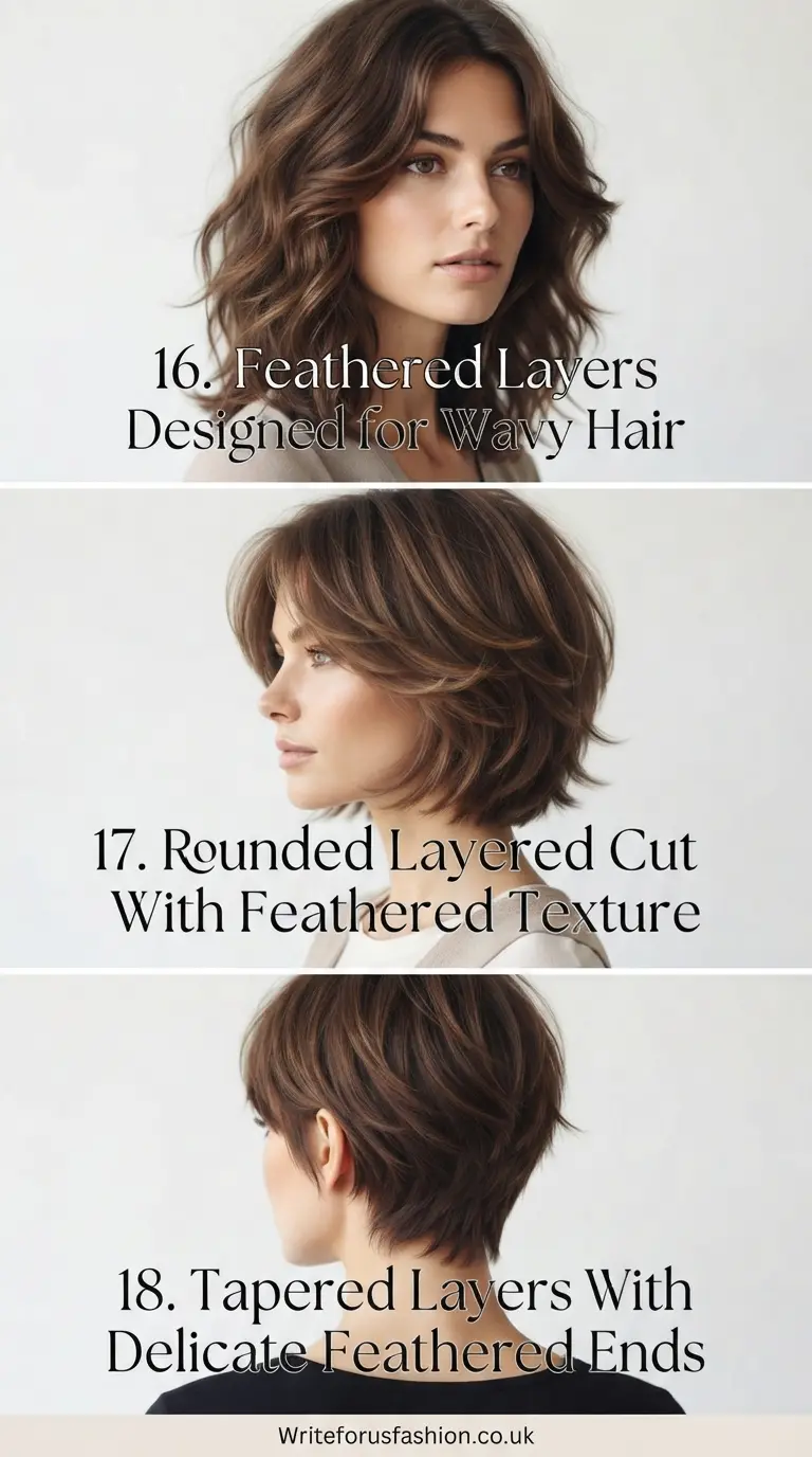 20 Gorgeous Layered Haircuts With Feathered Ends for a Soft, Stylish Look 7 Layered Haircuts With Feathered End lastpart