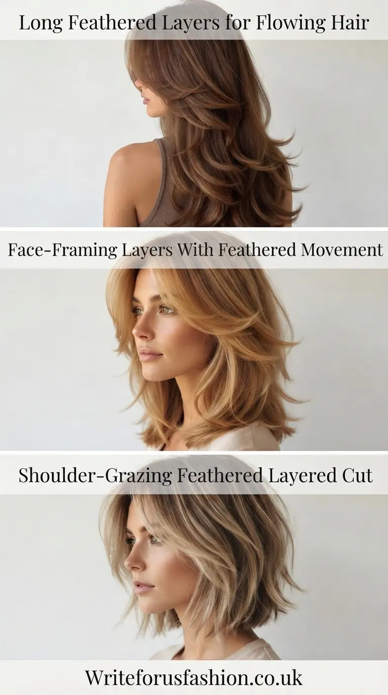 20 Gorgeous Layered Haircuts With Feathered Ends for a Soft, Stylish Look 2 Layered Haircuts With Feathered End part1