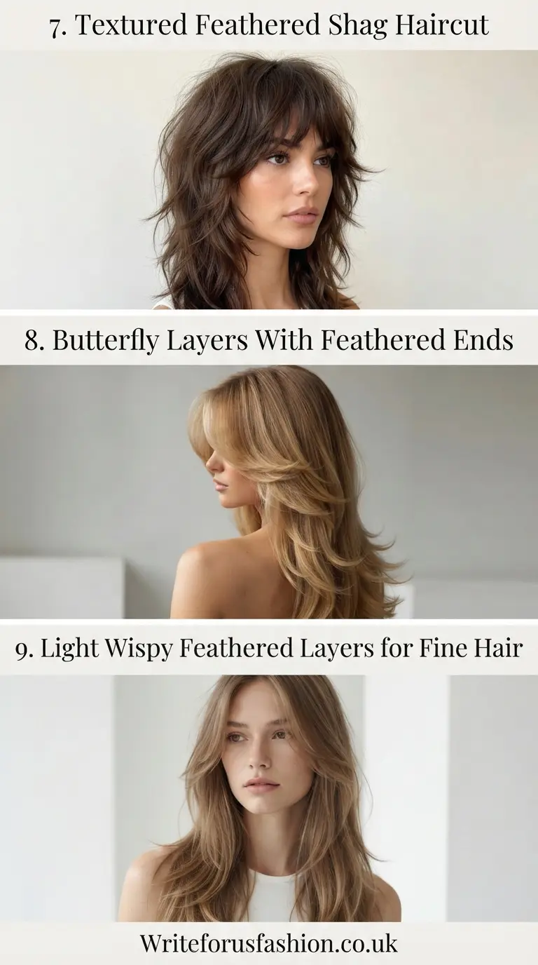 20 Gorgeous Layered Haircuts With Feathered Ends for a Soft, Stylish Look 4 Layered Haircuts With Feathered End part3