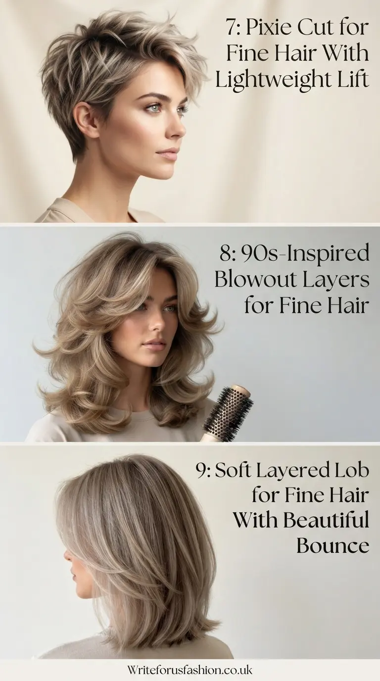 20 Bouncy Layered Haircuts for Fine Hair That Create Gorgeous Movement 4 Layered Haircuts for Fine Hair part3