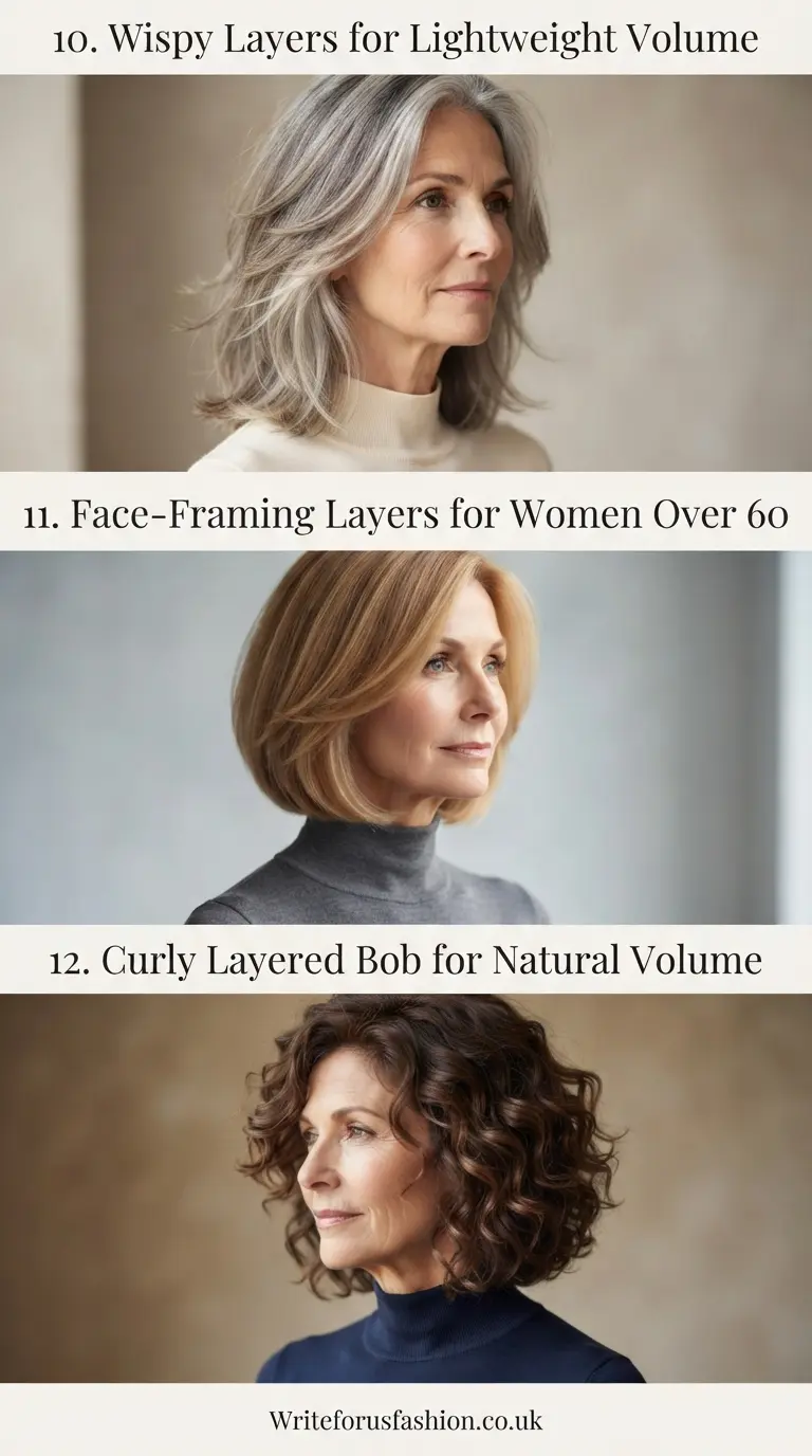 20 Flattering Layered Haircuts for Women Over 60 With Thin Hair 5 Layered Haircuts for Women Over 60 part4