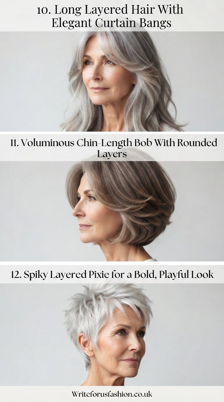 20 Stunning Layered Haircuts for Women Over 70 Who Wear Glasses 5 Layered Haircuts for Women Over 70 part4