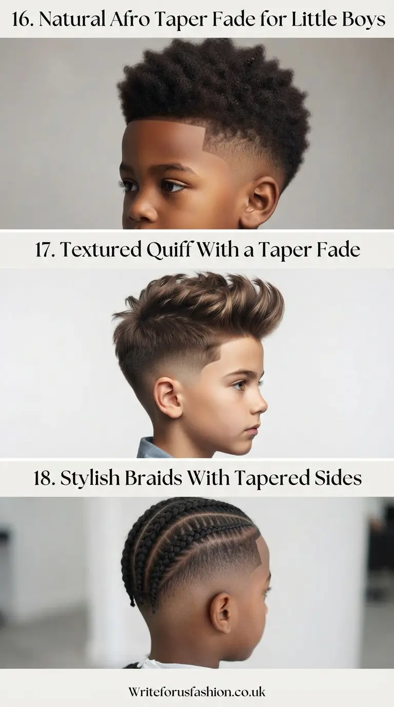 20 Best Little Boy Taper Fade Haircuts for a Stylish, Fresh Look 7 Little Boy Taper Fade Haircuts Last Part
