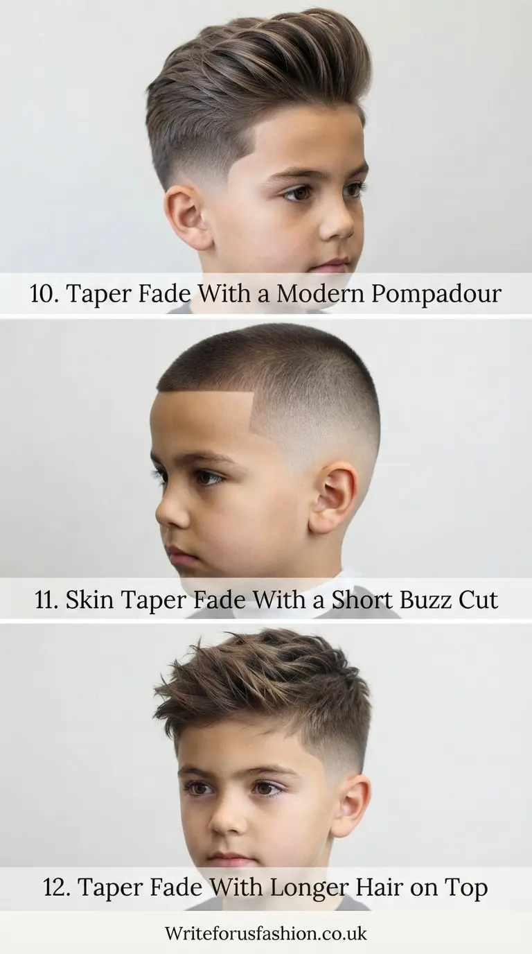 20 Best Little Boy Taper Fade Haircuts for a Stylish, Fresh Look 5 Little Boy Taper Fade Haircuts Part 4