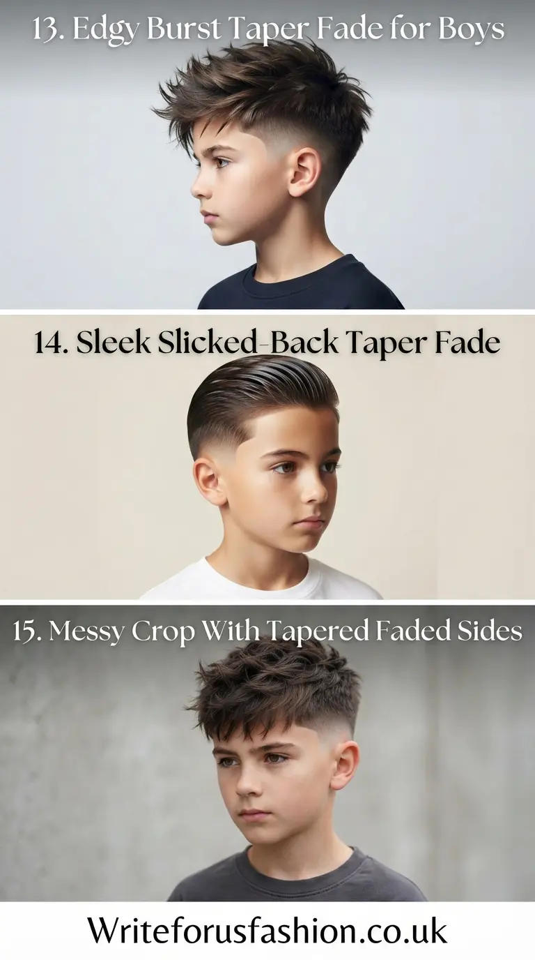20 Best Little Boy Taper Fade Haircuts for a Stylish, Fresh Look 6 Little Boy Taper Fade Haircuts Part5