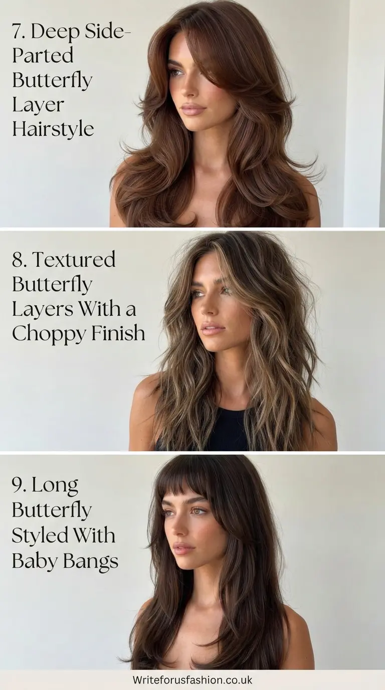 20 Gorgeous Long Butterfly Layer Hairstyles for Fine Hair 4 Long Butterfly Layer Hairstyles part3
