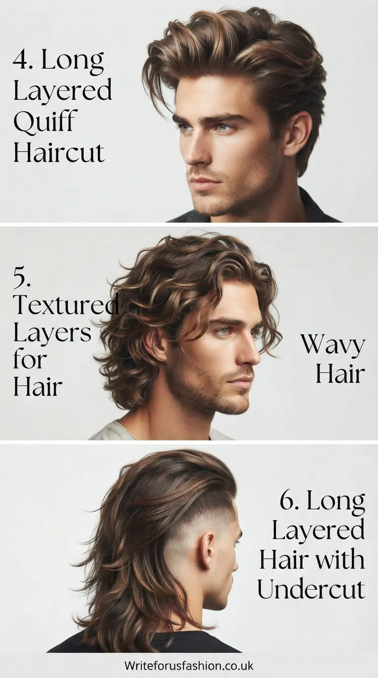 20 Distinguished Long Layers Haircut Ideas for Older Men 3 Long Layers Haircut Ideas For Men part2