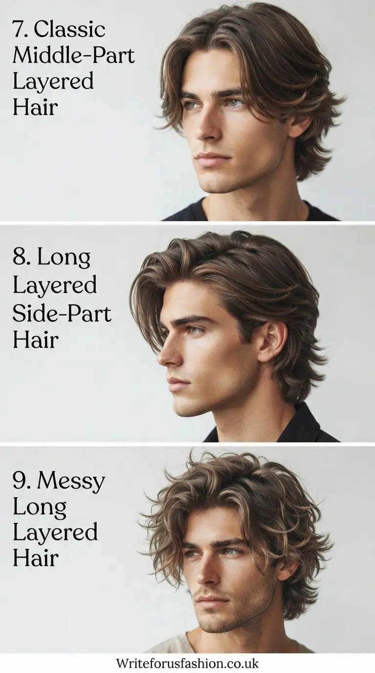 20 Distinguished Long Layers Haircut Ideas for Older Men 4 Long Layers Haircut Ideas For Men part3