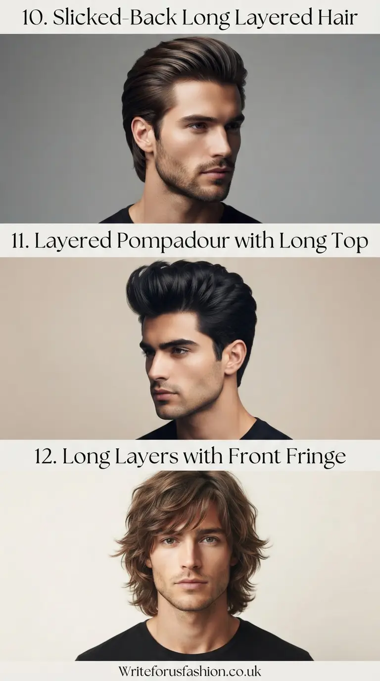 20 Distinguished Long Layers Haircut Ideas for Older Men 5 Long Layers Haircut Ideas For Men part4