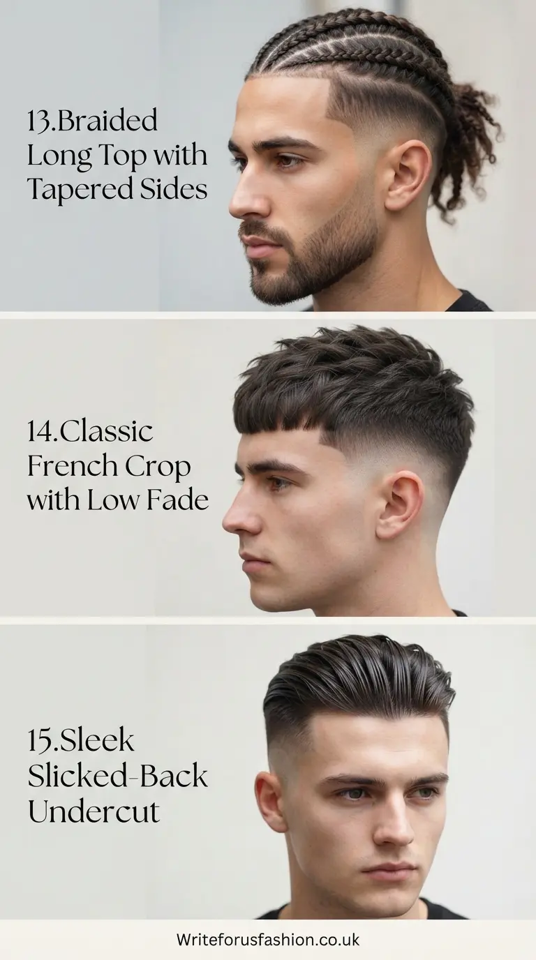Long Top Short Side Haircut  for Men part5