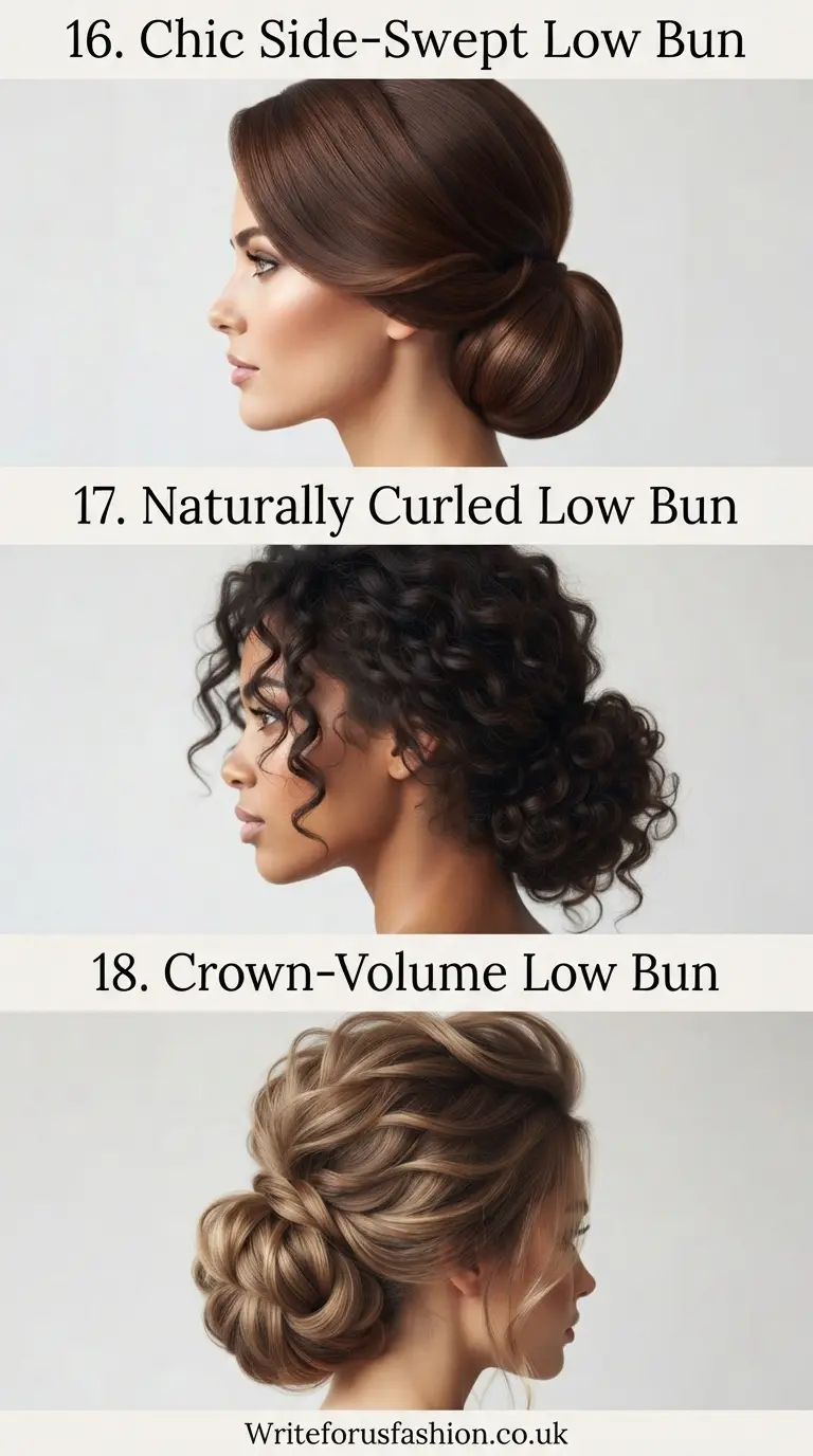Low Bun Hairstyles for the Mother lastpart