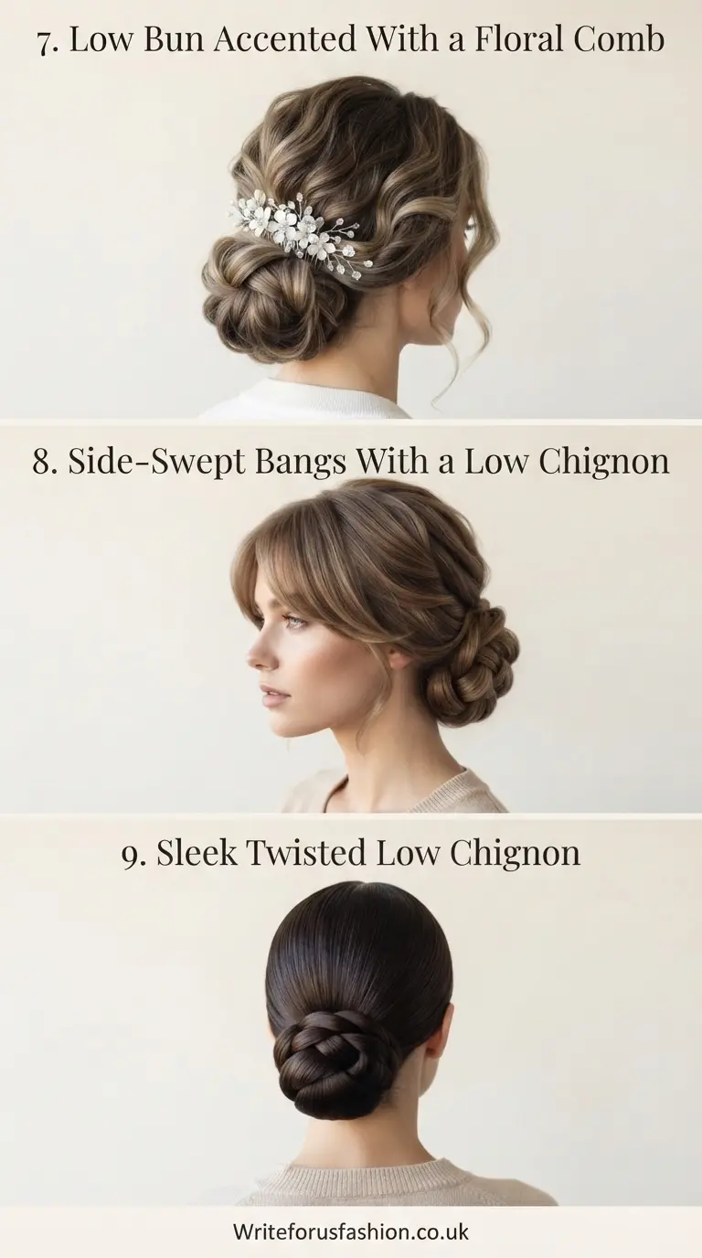 Low Bun Hairstyles for the Mother part3