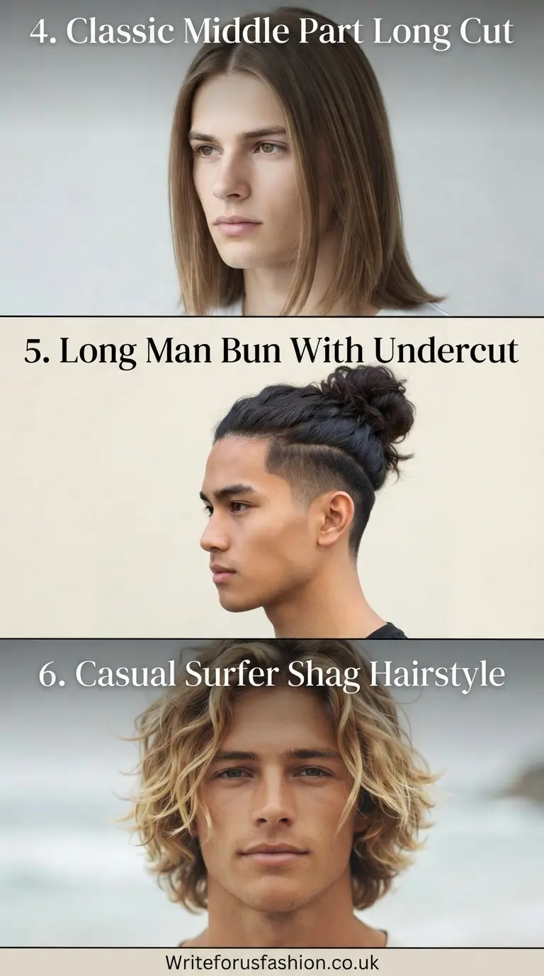 20 Stylish Long Haircuts for Boys With Straight Hair 3 Stylish Long Haircuts for Boys part2