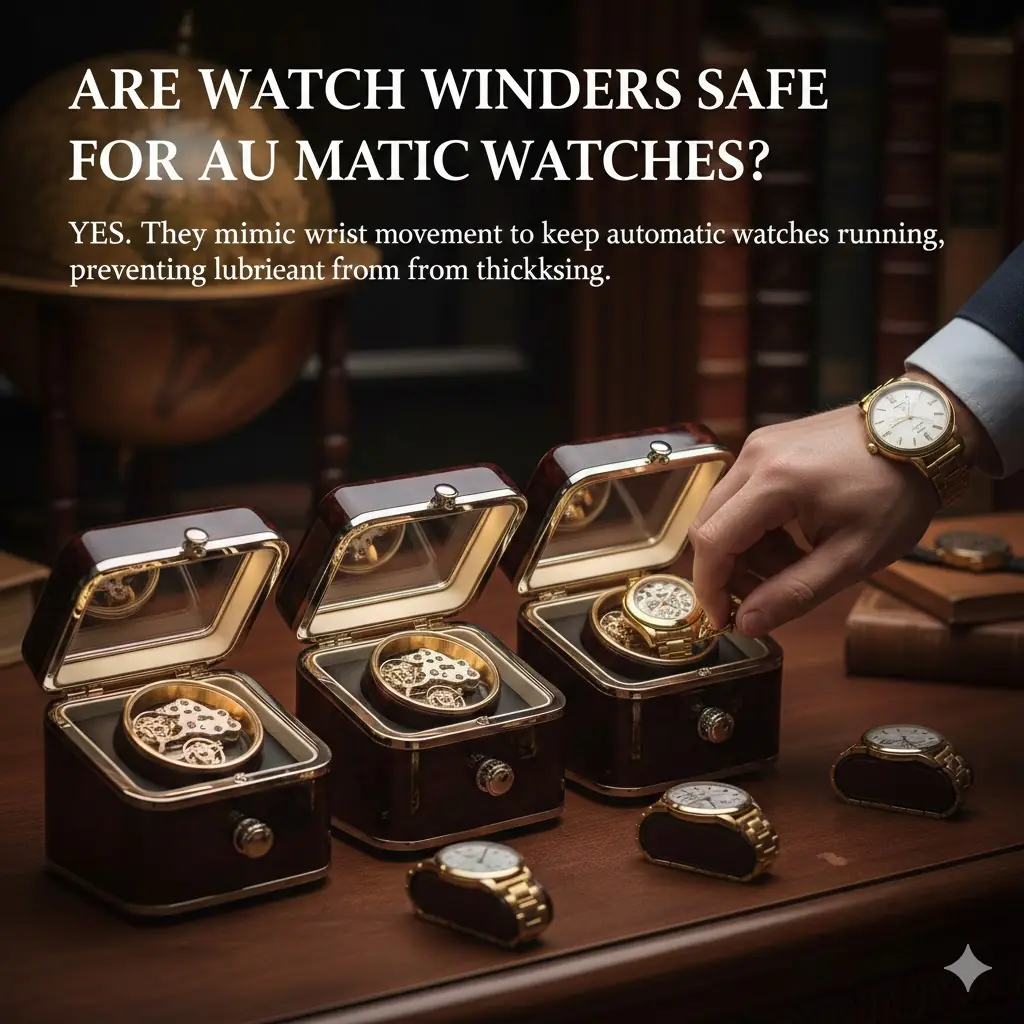 Are Watch Winders Safe for Automatic Watches?