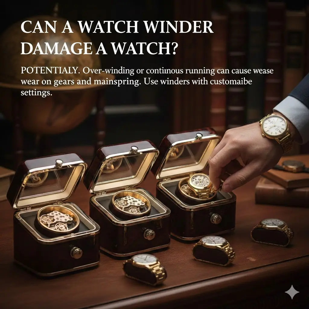 Can a Watch Winder Damage a Watch?