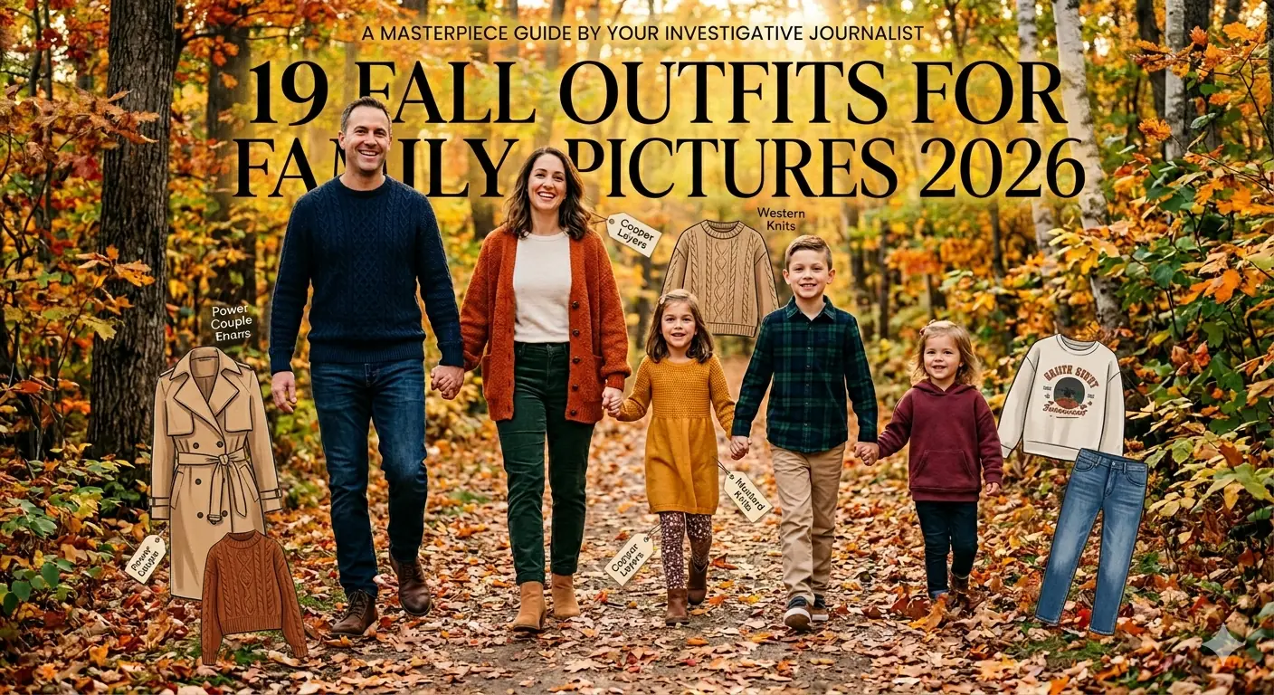 19 Fall Outfits for Family Pictures 2026