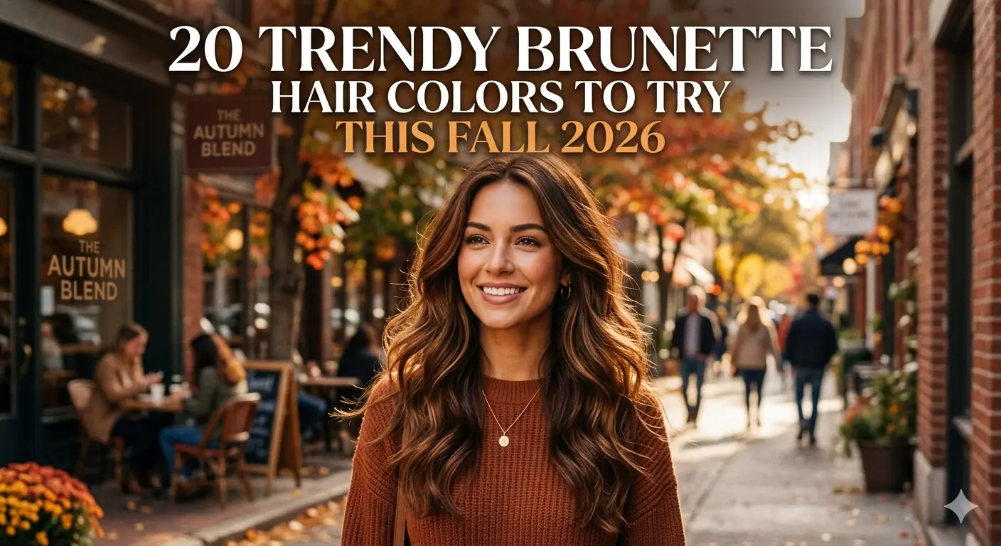 20 Trendy Brunette Hair Colors to Try This Fall 2026
