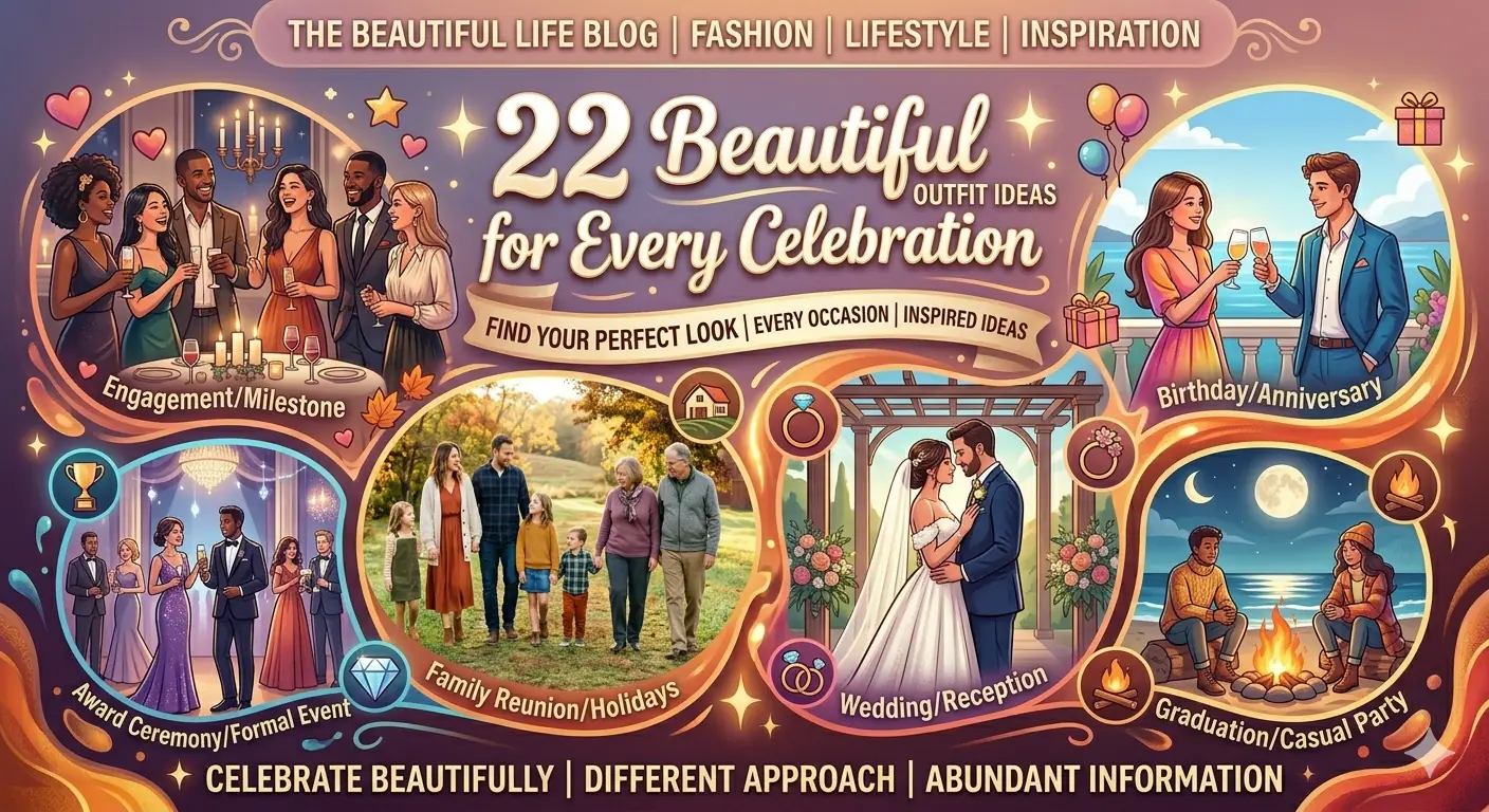 22 Beautiful Outfit Ideas for Every Celebration