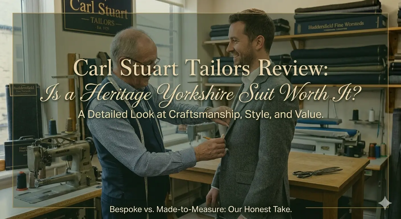 Carl Stuart Tailors Review: Is This Heritage Yorkshire Suit Worth It?