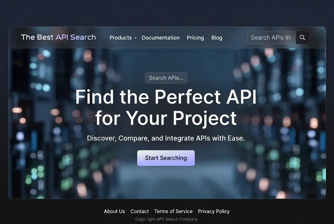 The Best API Search Company’s Homepage: Masterclass in Developer Experience