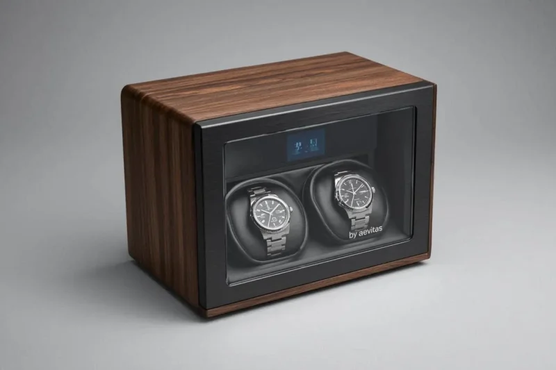 Premium Automatic 2 Watch Winder With Touch Screen by Aevitas: The Ultimate Review
