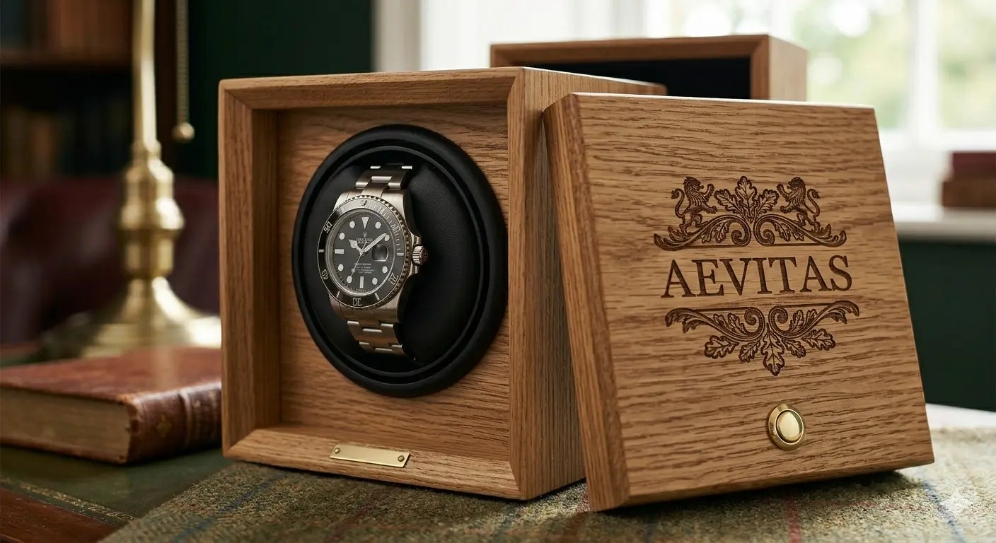Aevitas Solid Oak Wood Watch Winder Review