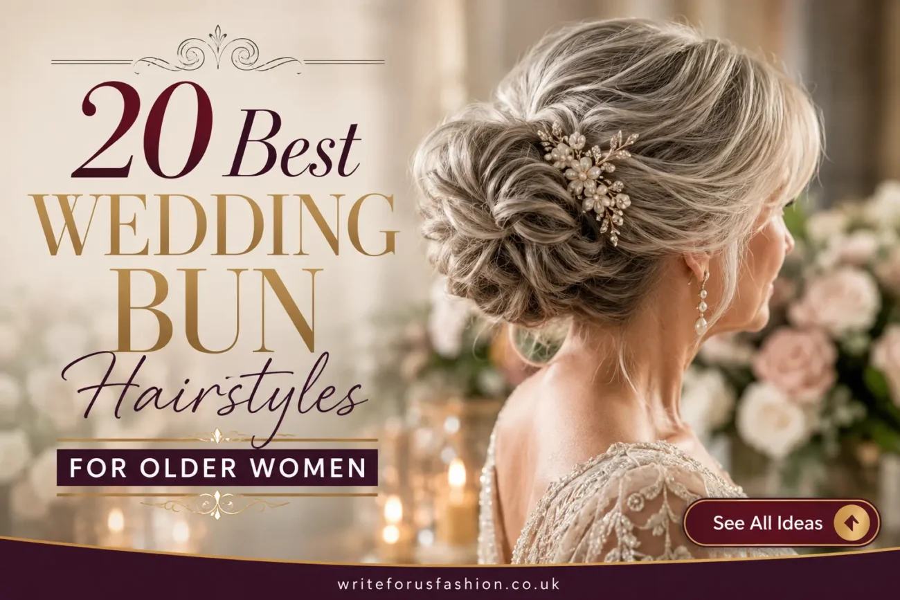 20 Best Wedding Bun Hairstyles for Older Women