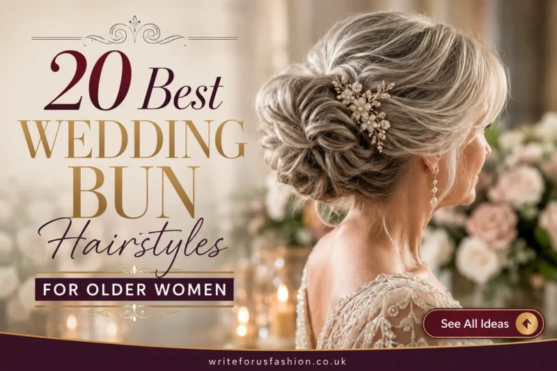 20 Best Wedding Bun Hairstyles for Older Women