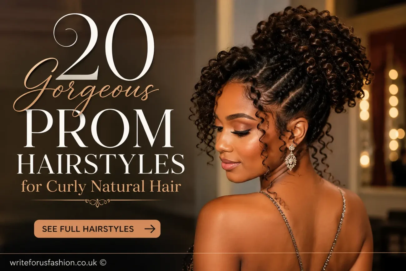 20 Gorgeous Prom Hairstyles for Curly Natural Hair