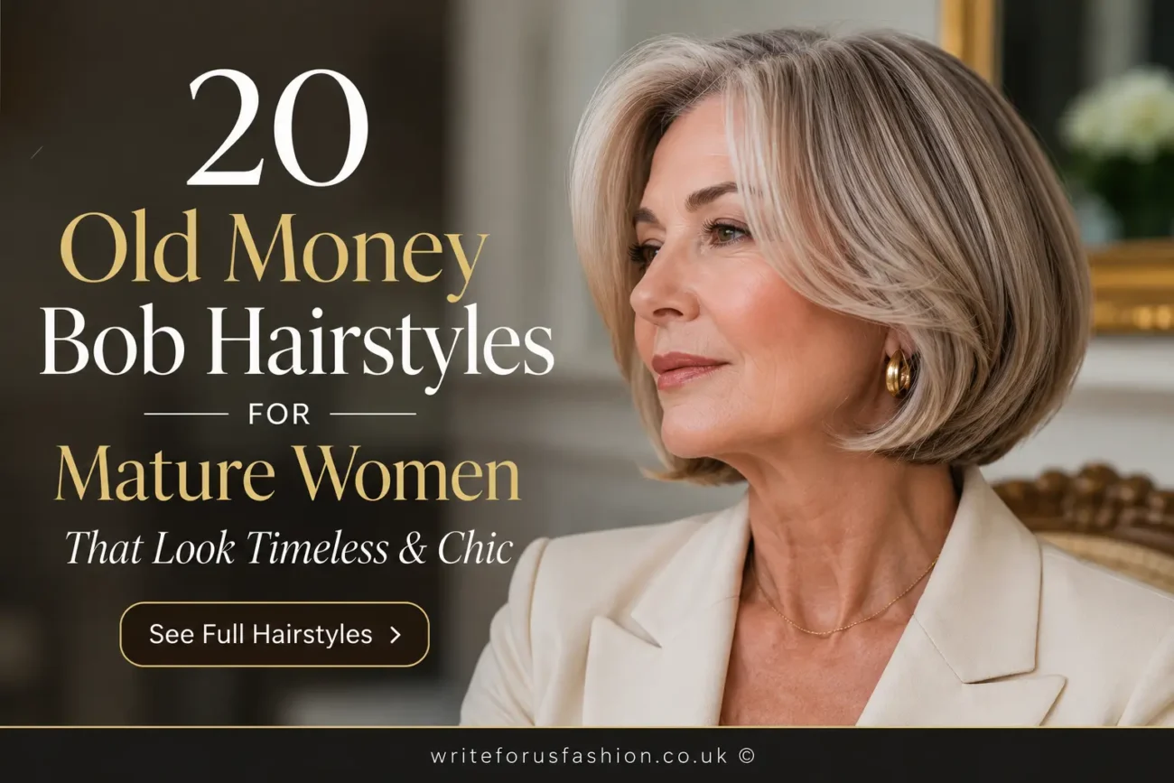 20 Old Money Bob Hairstyles for Mature Women