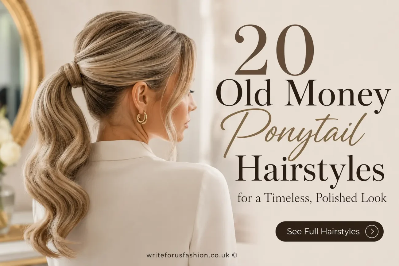 20 Old Money Ponytail Hairstyles