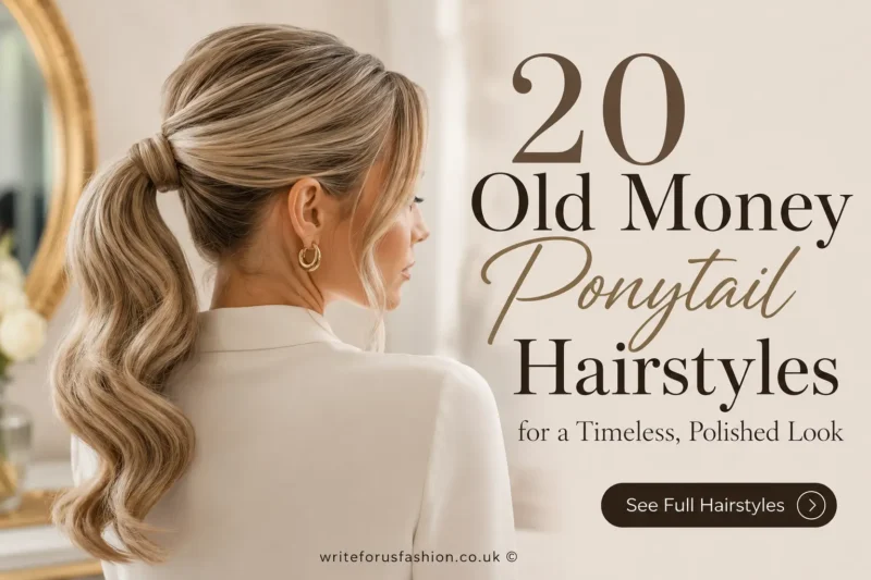 20 Old Money Ponytail Hairstyles