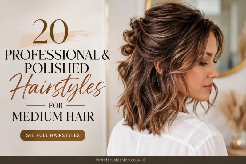20 Professional & Polished Hairstyles for Medium Hair