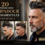 20 Sophisticated Pompadour Fade Hairstyles for Mature Men
