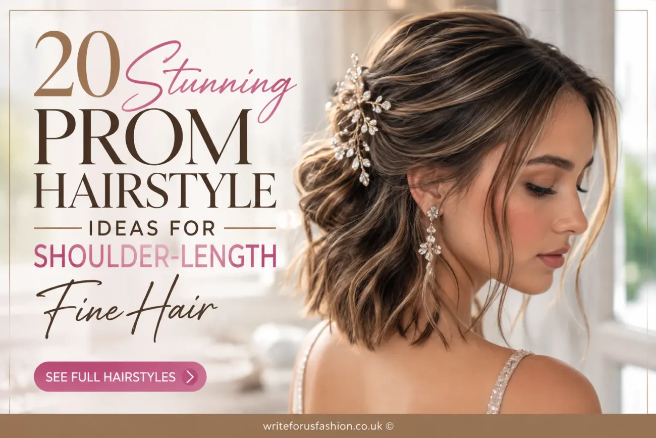20 Stunning Prom Hairstyle Ideas for Shoulder-Length Fine Hair
