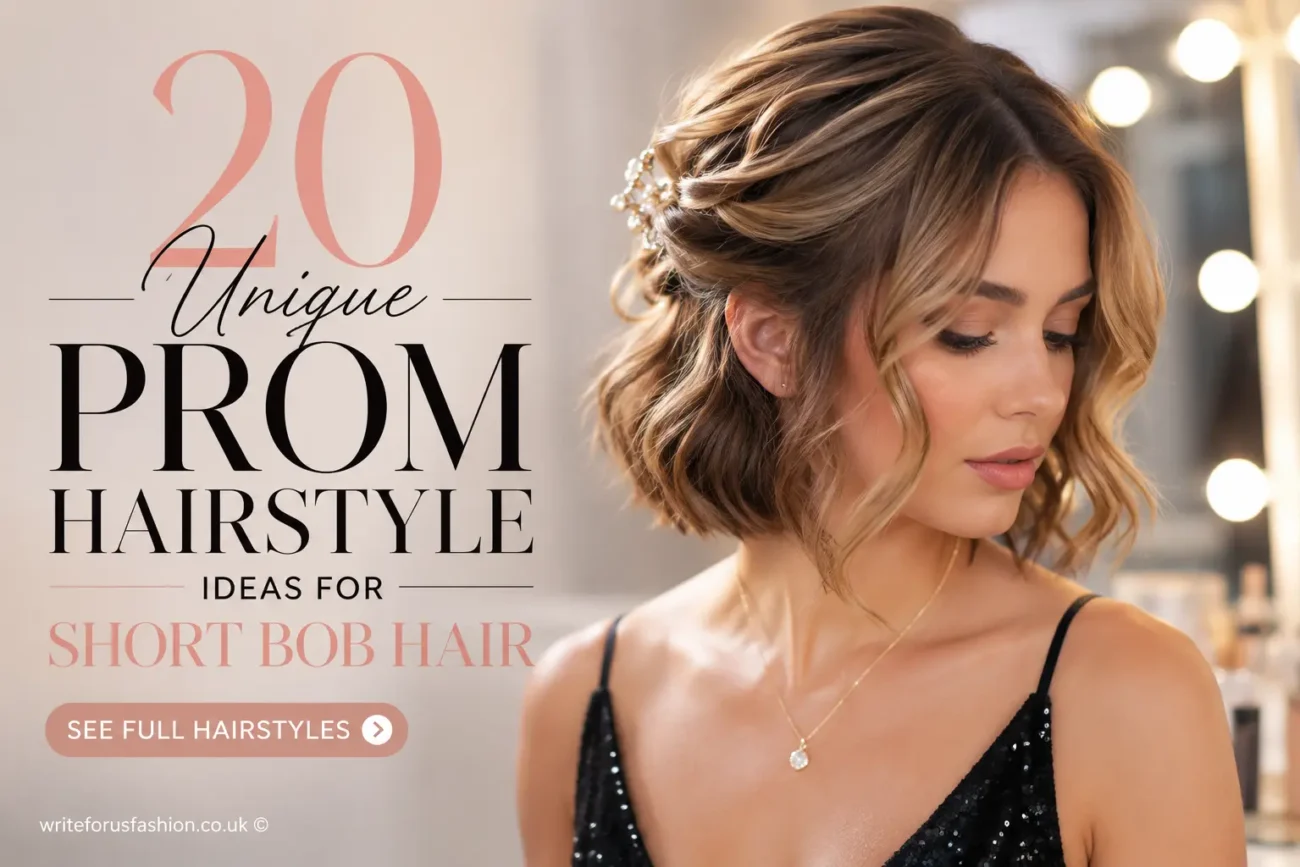 20 Unique Prom Hairstyle Ideas for Short Bob Hair