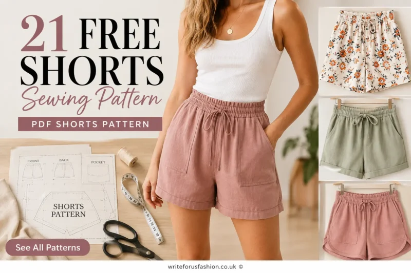 21 Free Shorts Sewing Pattern – PDF Shorts Pattern