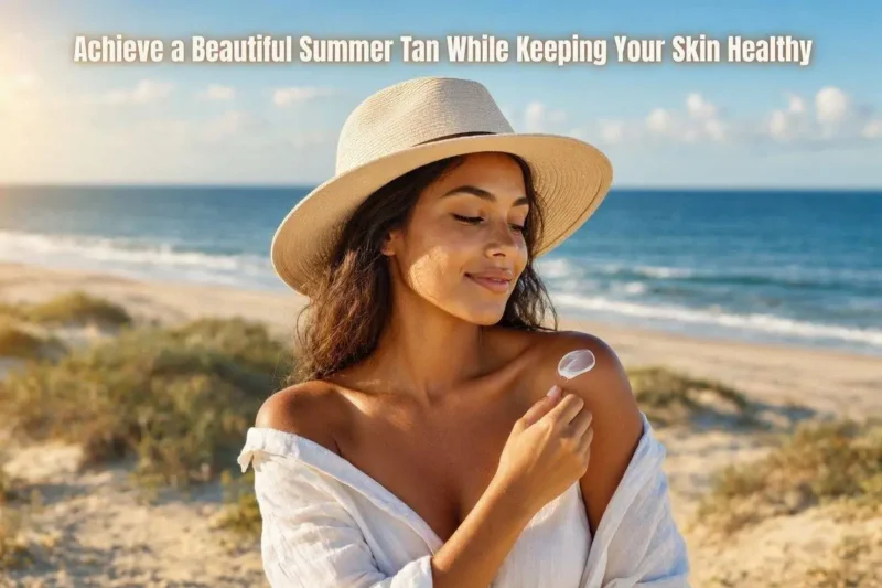 Achieve a Beautiful Summer Tan While Keeping Your Skin Healthy