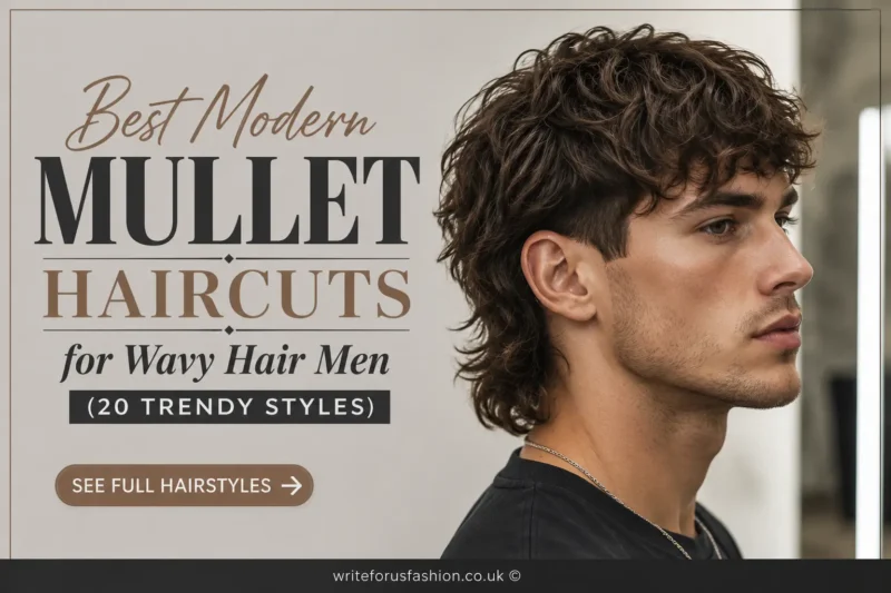 Best Modern Mullet Haircuts for Wavy Hair Men (20 Trendy Styles)