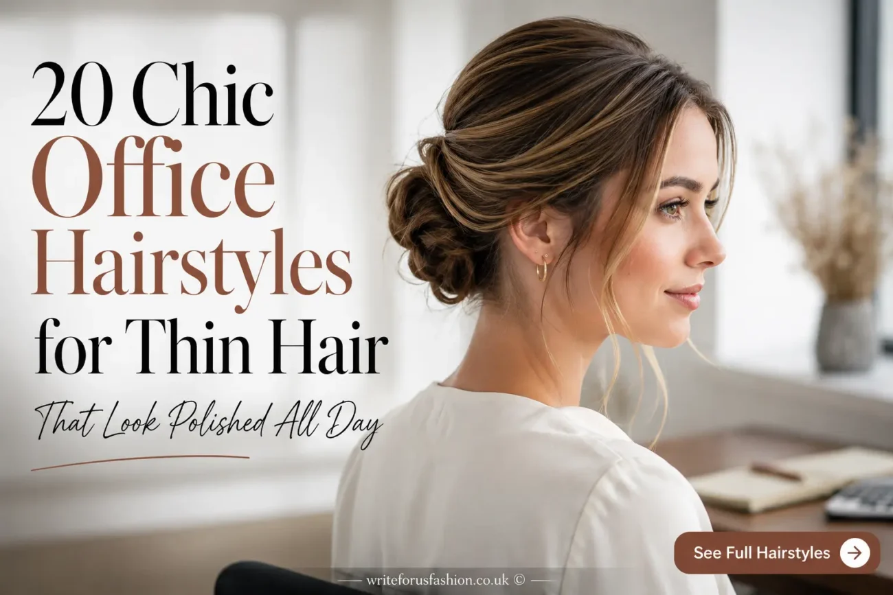 Chic Office Hairstyles for Thin Hair