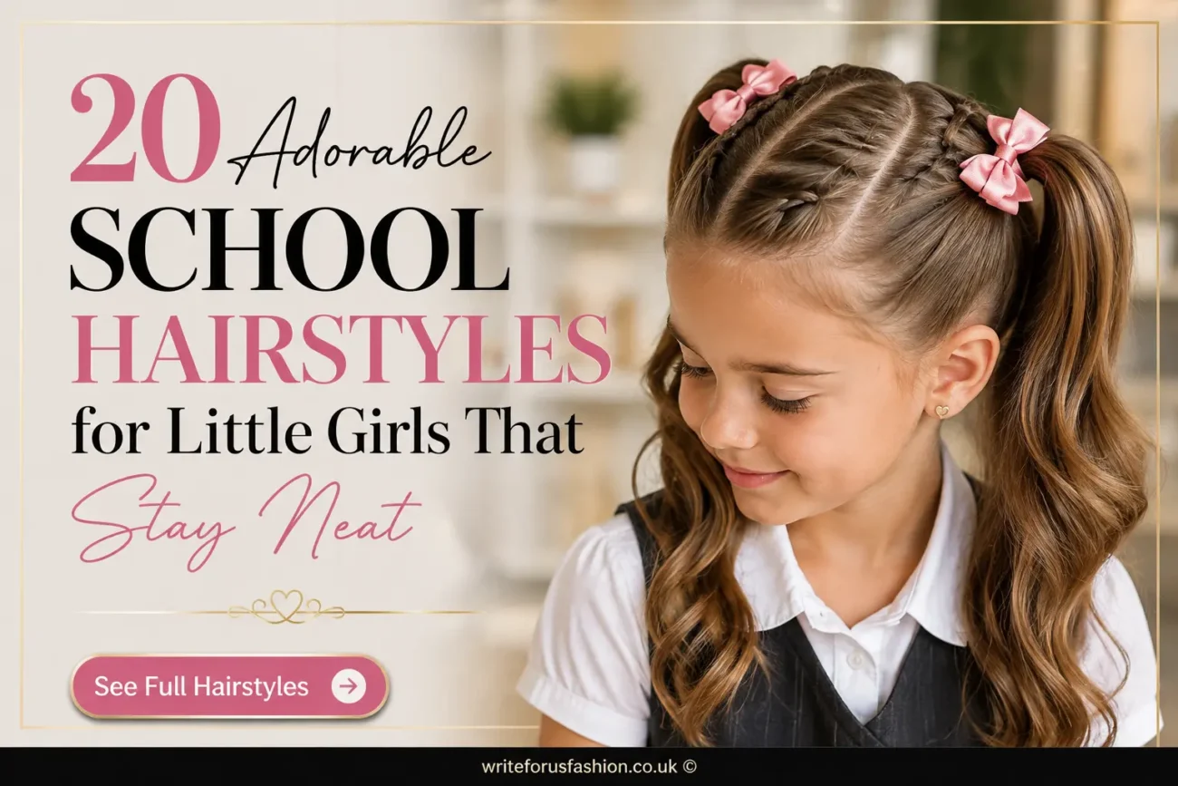 Cute School Hairstyles for Little Girls